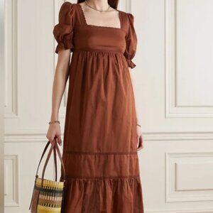 Reformation Bekkah Dress - Cinnamon, Small